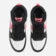 Подростковые высокие кеды для девочки Nike Court Borough Mid 2 (Gs) CD7782-005 35.5 Black/Sunset Pulse-White (194953181180) - изображение 5