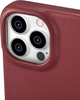 Etui z klapką iCarer Curved Edge Real Cowhide Premium Leather Folio Case do Apple iPhone 14 Pro Red (WMI14220714-RD) - obraz 9