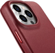 Etui z klapką iCarer Curved Edge Real Cowhide Premium Leather Folio Case do Apple iPhone 14 Pro Red (WMI14220714-RD) - obraz 11