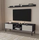 Тумба під ТВ П-5 IDEA Антрацит/Кашемір - изображение 1