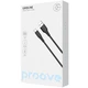 Кабель Proove GridLine USB to Type-C 3A (1m) black - изображение 2