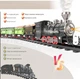 Залізниця Xiang парогенератор, акумулятор 3.7 V, USB кабель, локомотив, 5 вагонів, звуки, підсвічування, автоматичний принцип роботи (699-6 A) - зображення 9