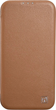 Etui z klapką iCarer Curved Edge Real Cowhide Premium Leather Folio Case do Apple iPhone 14 Brown (WMI14220713-BN) - obraz 2