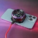 Кулер для смартфону MEMO CX08AI 23W (28W) магнітний з елементом Пельтьє та інтелектуальним режимом AI black-purple - зображення 9