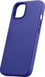 Etui iCarer Litchi Premium Leather Magsafe Back Case do Apple iPhone 14 Dark Blue (WMI14220709-DB) - obraz 4