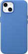 Etui iCarer Litchi Premium Leather Magsafe Back Case do Apple iPhone 14 Light Blue (WMI14220709-LB) - obraz 1
