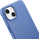 Etui iCarer Litchi Premium Leather Magsafe Back Case do Apple iPhone 14 Light Blue (WMI14220709-LB) - obraz 8