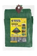 Тент MASTERTOOL GREEN/BROWN 6х8 м двосторонній 130 г/м² 89-4608 - зображення 2
