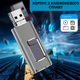 Накопитель двойного назначения 25 гб USB Flash Drive 3.0 Универсальный для мобильных Серый - изображение 4