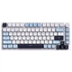 Клавіатура GamePro Genesis Warden MK160BL White - зображення 1