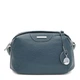 Женская кожаная сумка Borsa Leather K12247n-navy - изображение 1