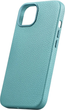 Etui iCarer Litchi Premium Leather Magsafe Back Case do Apple iPhone 14 Green (WMI14220709-GN) - obraz 4