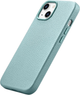 Etui iCarer Litchi Premium Leather Magsafe Back Case do Apple iPhone 14 Green (WMI14220709-GN) - obraz 5