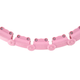 Hula-hop plus size light pink z wypustkami i obciążnikiem HMS HHW11 (5907695553529) - obraz 8