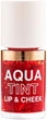 Жидкая помада для губ TopFace Aqua Tint Lip&Cheek PT215 01 Cherry Jam 10 мл (8681217255661) - изображение 2