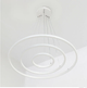 Світлодіодна люстра Esllse LATTE 75W 3000-6500K 3R-ON/OFF-600x1100- WHITE/WHITE-220-IP20 - зображення 4