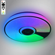 Управляемая музыкальная светодиодная люстра Esllse SONG RGB 60W R-SMART-380×70- WHITE/CHROME/SHINY-220-IP20 - изображение 1