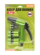 Набор для полива MASTERTOOL DEW LINE 4 шт (пистолет/адаптер ½" ВР-¾" ВР/коннектор ¾"/коннектор ¾" STOP) 92-9340 - изображение 10