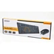 Комплект клавиатура + мышь A4Tech KRS-8372 Black - изображение 2