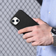 Etui iCarer Litchi Premium Leather Magsafe Back Case do Apple iPhone 14 Plus Black (WMI14220711-BK) - obraz 17