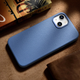 Etui iCarer Litchi Premium Leather Magsafe Back Case do Apple iPhone 14 Plus Light Blue (WMI14220711-LB) - obraz 15