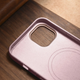Etui iCarer Litchi Premium Leather Magsafe Back Case do Apple iPhone 14 Plus Pink (WMI14220711-PK) - obraz 17