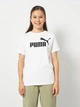 Подростковая футболка для девочки Puma ESS No.1 Logo 68489202 146-152 см Puma White (4067983815683) - изображение 1