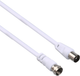 Kabel TechniSat Coaxial IEC - Coaxial F 1.5 m White (76-4833-01) - obraz 2