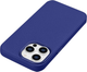 Etui iCarer Litchi Premium Leather Magsafe Back Case do Apple iPhone 14 Pro Dark Blue (WMI14220710-DB) - obraz 6