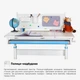 Детский стол Ergokids TH-325 Blue Белый / Голубой (TH-325 W/BL) - изображение 6