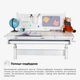 Дитячий стіл Evo-Kids TH-325 Grey Білий / Сірий (TH-325 W/G) - зображення 5