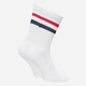 Набір чоловічих шкарпеток високих Levi`s Regular Cut Sport Stripe 2P 43/46 2 пари Білий (8720245583220) - зображення 2