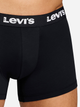 Zestaw majtek męskich typu bokserki Levi`s Men Repeat Logo Boxer Brief 2P XL 2 szt. Czarny - obraz 3