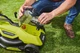 Газонокосилка аккумуляторная Ryobi one+ hp ry18lmx33a-0 18в 33см 30л 25-90мм 9.3кг без акб и зу 5133006286 - изображение 7