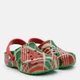 Детские кроксы-сабо для мальчика Crocs Baya Holiday Plaid Clog K Kgr 210781-310 28-29 (C11) Kgr (196265877867) - изображение 2