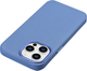 Панель iCarer Litchi Premium Leather Magsafe Back Case для Apple iPhone 14 Pro Light Blue (WMI14220710-LB) - зображення 6