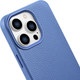 Панель iCarer Litchi Premium Leather Magsafe Back Case для Apple iPhone 14 Pro Light Blue (WMI14220710-LB) - зображення 8