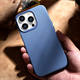 Панель iCarer Litchi Premium Leather Magsafe Back Case для Apple iPhone 14 Pro Light Blue (WMI14220710-LB) - зображення 16