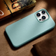 Панель iCarer Litchi Premium Leather Magsafe Back Case для Apple iPhone 14 Pro Green (WMI14220710-GN) - зображення 15