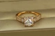 Кольцо Xuping Jewelry Скреп р 20 золотистое - изображение 1