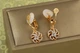 Серьги клипсы Xuping Jewelry мальва 3 см золотистые - изображение 2
