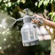 Ручной опрыскиватель для сада и огорода садовый,прозрачный,пластиковый на 2 литра с удлинителем - изображение 6
