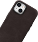 Панель iCarer Oil Wax Premium Leather Magsafe Back Case для Apple iPhone 14 Camel Tan (WMI14220701-BN) - зображення 9