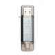 Флеш пам'ять TG 009 32gb USB3.0/Type-C універсальний T&G накопичувач/флешка для зберігання, перенесення та обміну даними Сріблястий - изображение 1