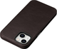 Панель iCarer Oil Wax Premium Leather Magsafe Back Case для Apple iPhone 14 Plus Camel Tan (WMI14220703-BN) - зображення 10
