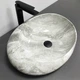 Умывальник (раковина) VBI RICCIA LIGHT STONE GLOSSY накладной - изображение 1