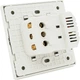 Розетка врізна Voltronic Input AC 100-250V 16A, 2-USB-виходи White (YT12493) - зображення 2