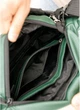 Большая мужская поясная сумка бананка из экокожи SAMBAG Зеленая (2941038721) - изображение 13