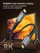 Кабель USB 4.0 Type-C - Type-C LDNIO TC11c Full-Featured (40Gbps, 240W, 8K@60HZ, 1m). Black - изображение 2
