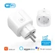 Розумна смарт Wi-Fi розетка 20A (220 В, 4400 Вт, Android/iOS, контроль електроенергії, розумний дім - зображення 1